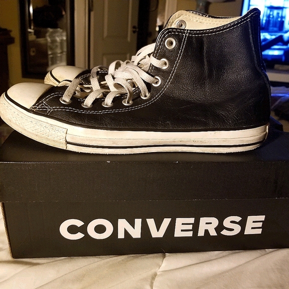 Converse Other - Men's All Leather Converse Chuck Taylor All Star